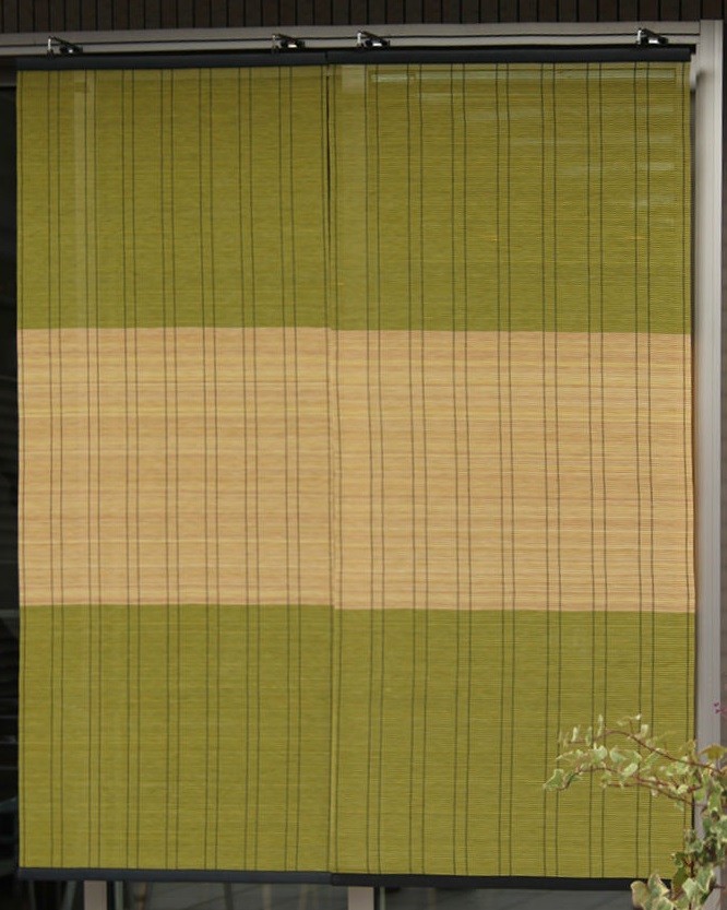 ★専用★玉すだれ木製➕グリーン　80✖️150 三宅製簾 樹脂製すだれ クライプ 60×90 グリーン・ナチュラル 小