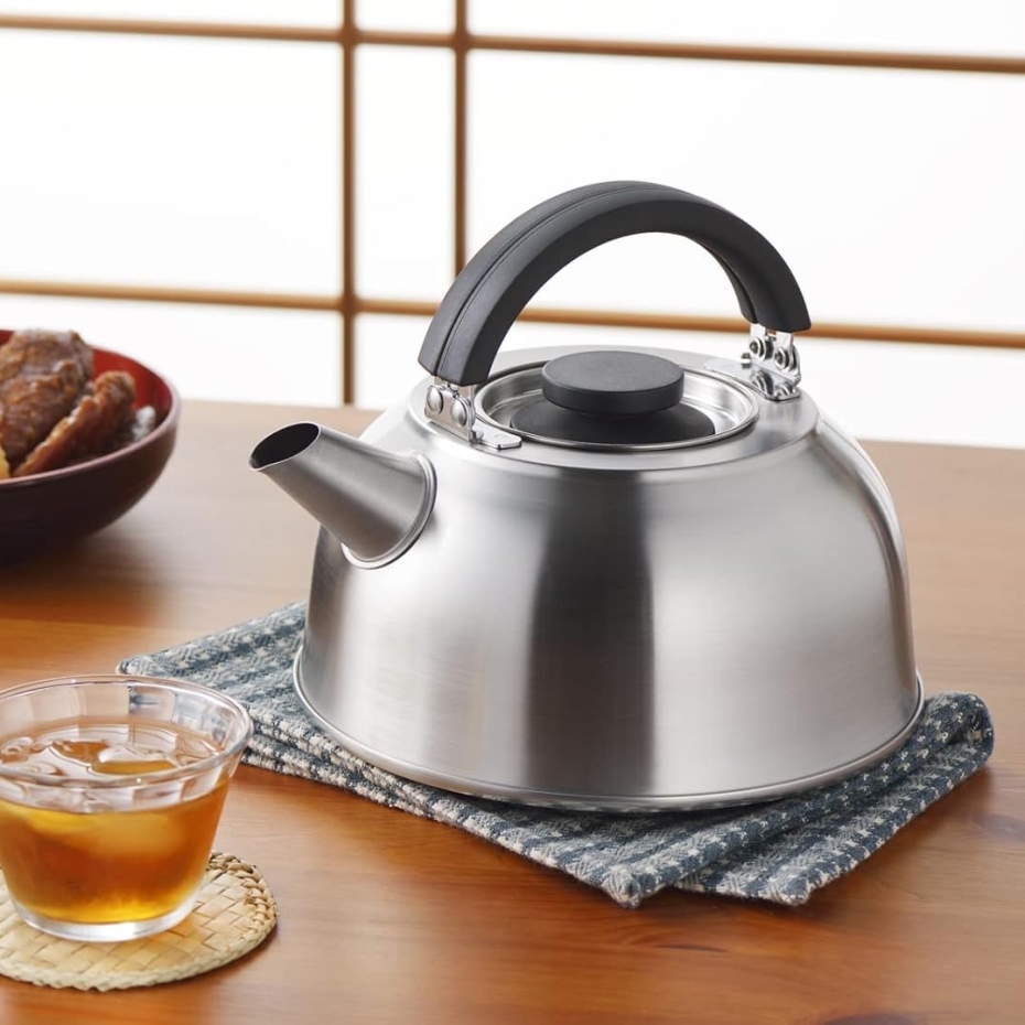 ヨシカワ SJ3463 FLAT コンパクトなケトル 2.8L ストレーナー付 日本製