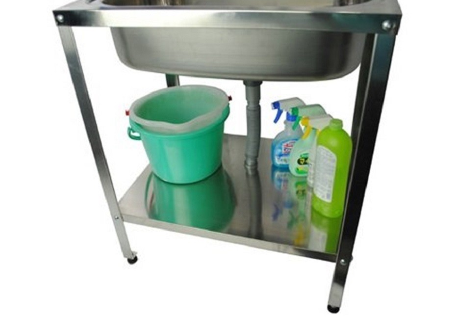 アオヤギ ステンレス製簡易流し台 蛇口付 ASN-601 : くらし壱番館