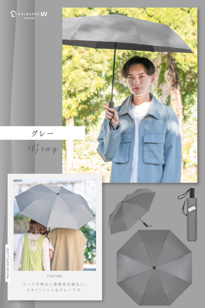 折りたたみ 完全遮光 日傘