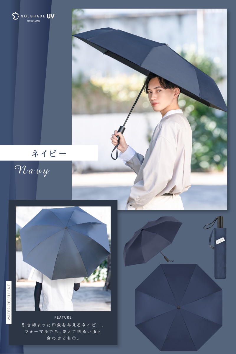 折りたたみ 完全遮光 日傘