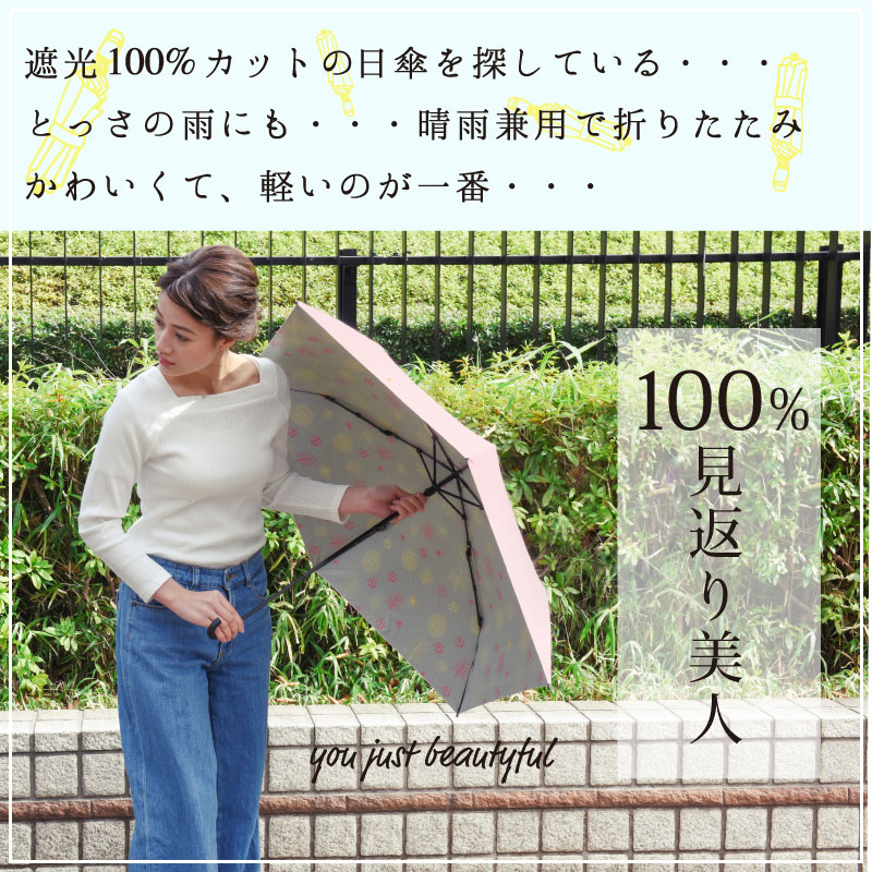 日傘 折りたたみ傘 晴雨兼用