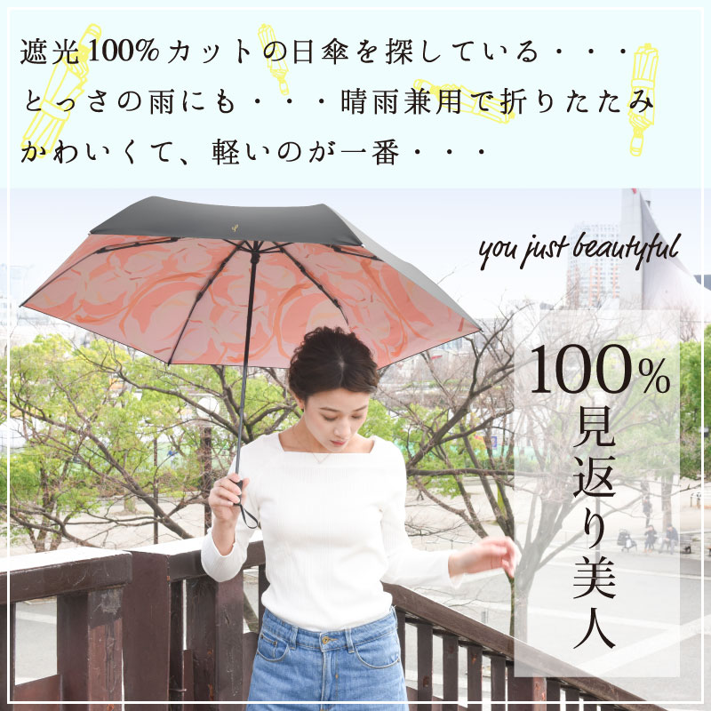 日傘 折りたたみ傘 晴雨兼用
