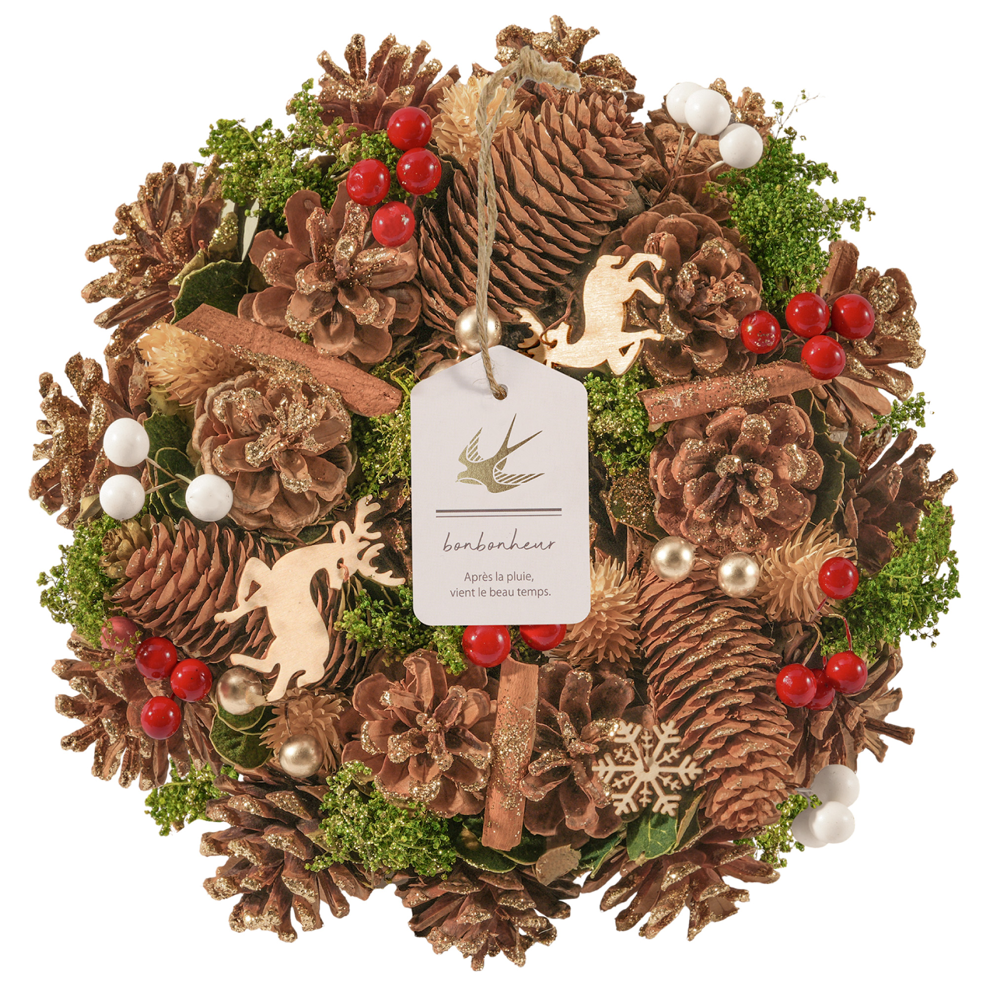 お纏めご購入お得/クリスマスリース/オーナメント/ハンドメイド クリスマス リース ギフト オーナメント 約23〜27cm フラワーリース