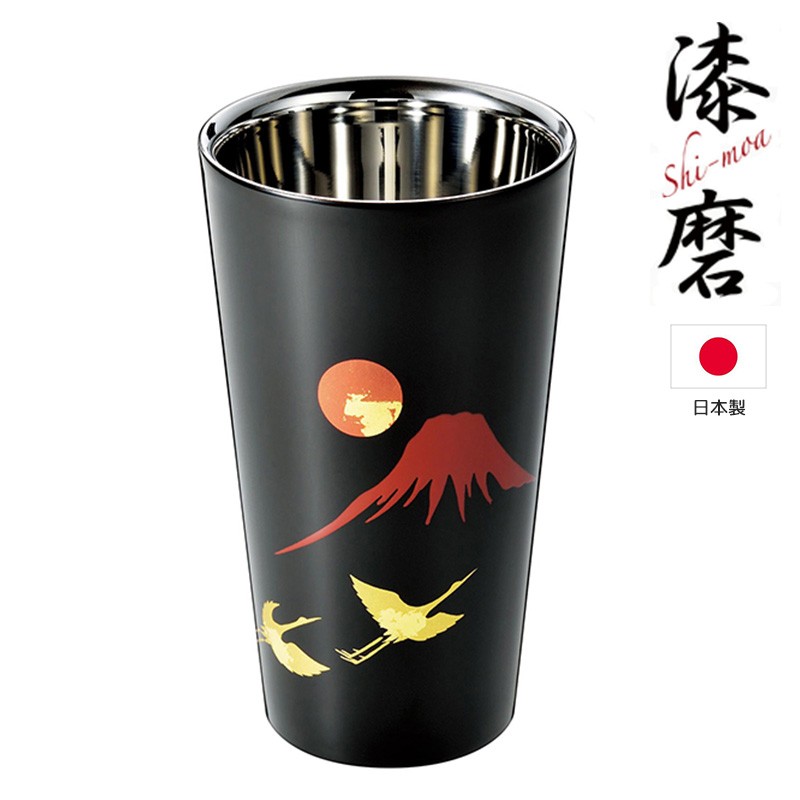 ASAHI（アサヒ） 漆磨 シーマ 2重ストレートカップ 1客 ステンレス