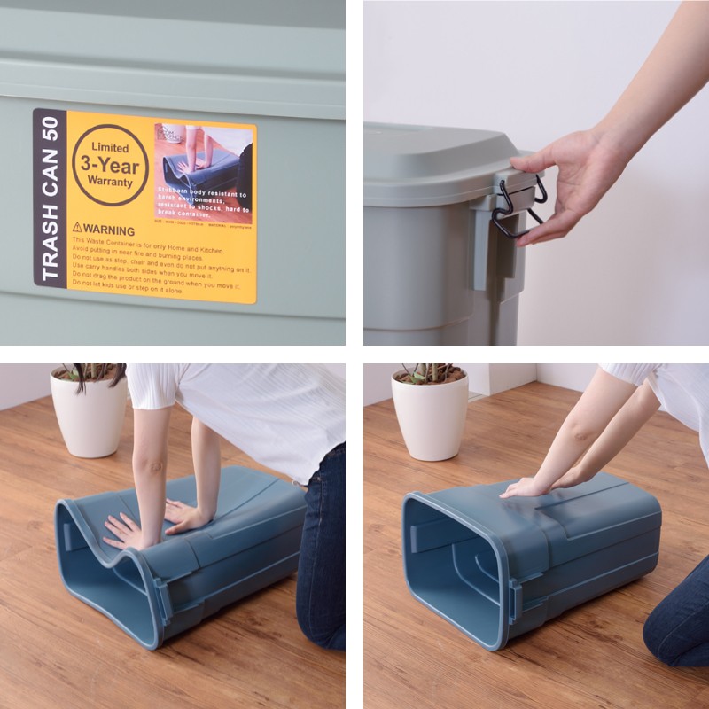 東谷 ゴミ箱 ごみ箱 ダストボックス トラッシュカン 50L 大容量 分別