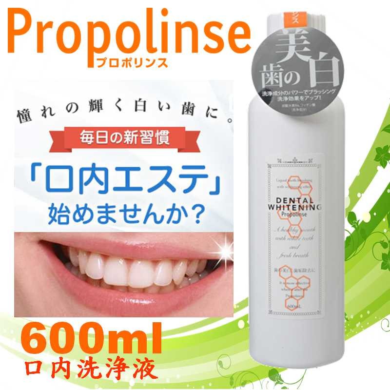 Propolinse 洗口液 プロポリンス 抹茶 600ml 5個セット 口内洗浄