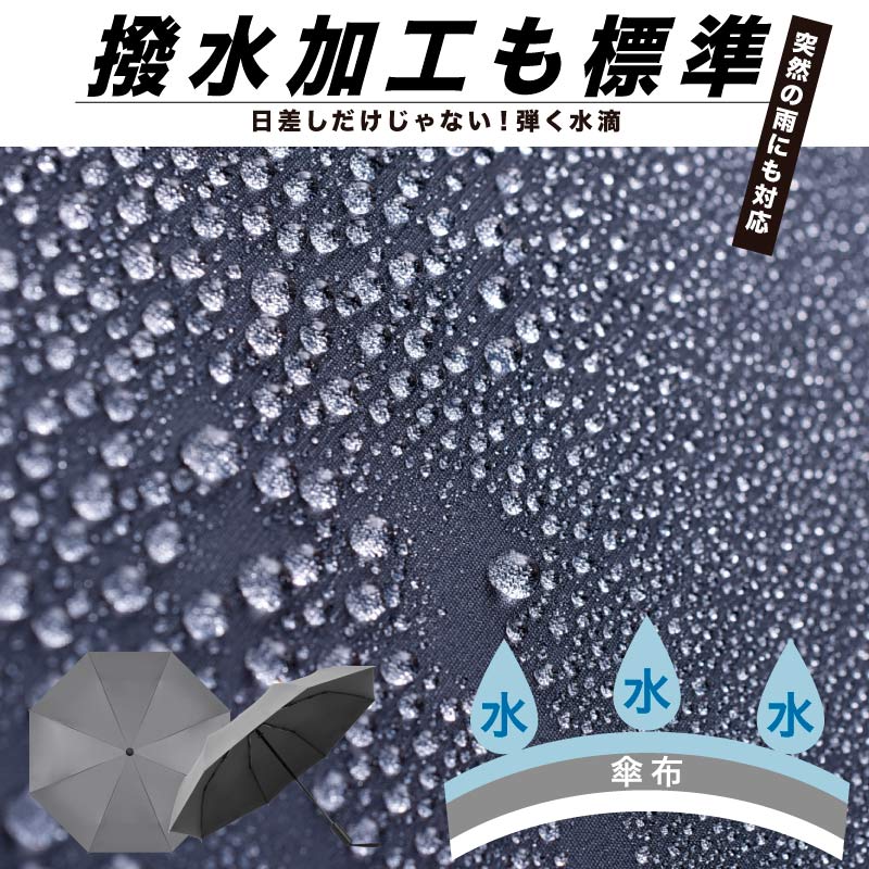 折りたたみ 完全遮光 日傘