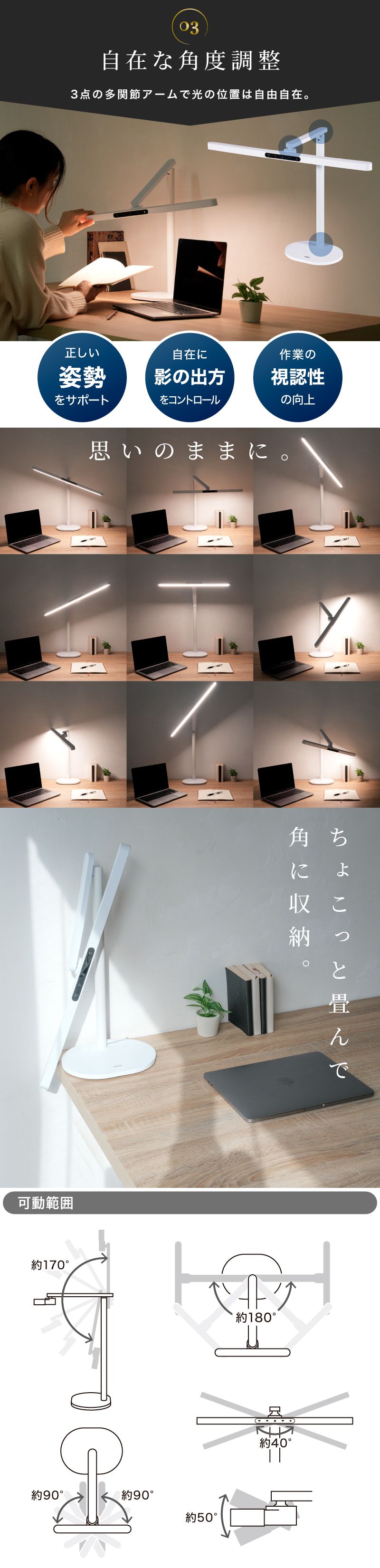 LEDデスクライト