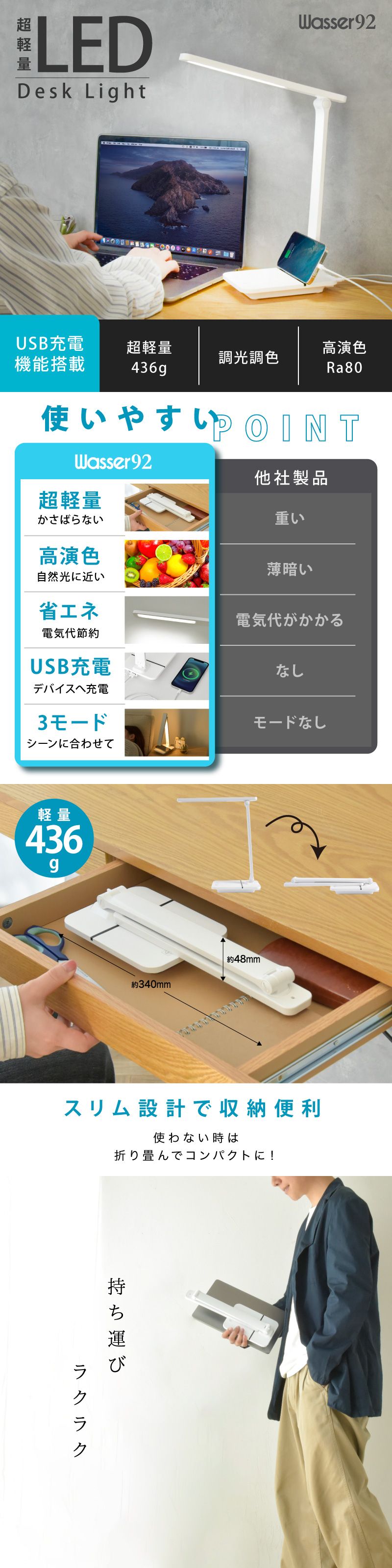 デスクスタンド