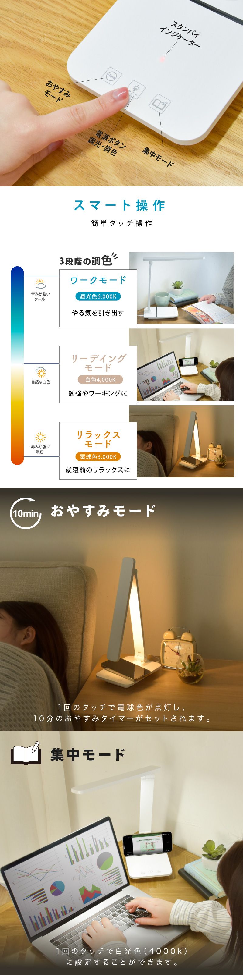 デスクスタンド
