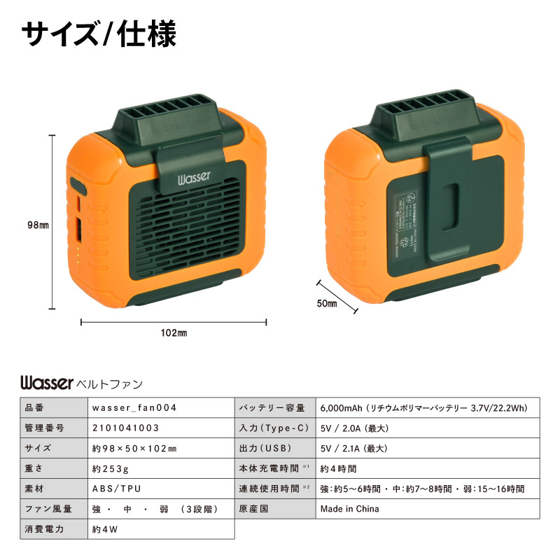 ベルトファン 腰掛け