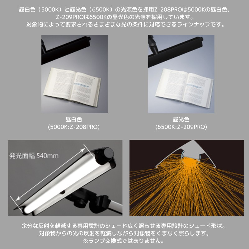 山田照明 デスクライト クランプライト Z-LIGHT Zライト LEDライト 