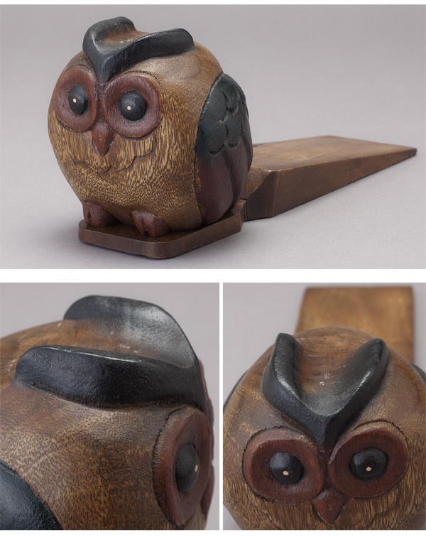 ドアストッパー 室内 おしゃれ ふくろう : 暮らしプラス - 通販