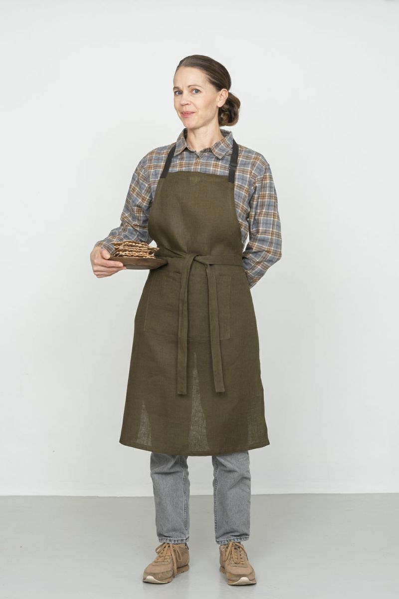 fog linen work フォグリネンワーク　麻　エプロン fog linen work（フォグリネンワーク） 【2025年 春の新作】fog linen