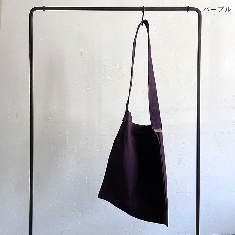 松野屋 スレッドライン キャンバスフラットショルダー 斜め掛け