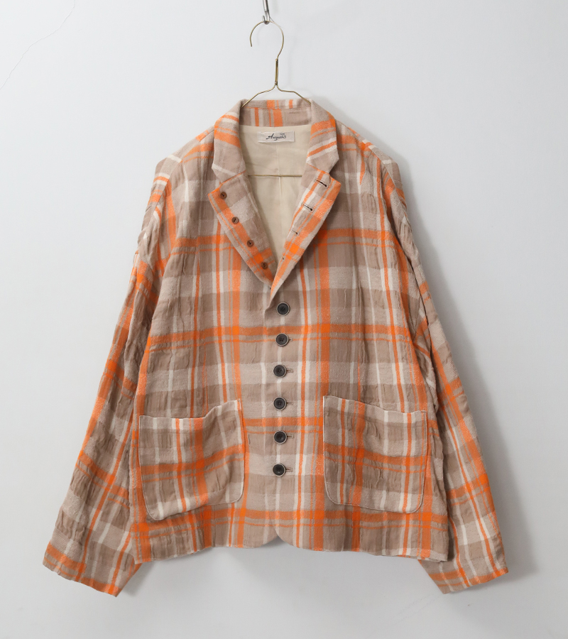 ICHI Antiquites イチ アンティークス タータンチェックジャケット
