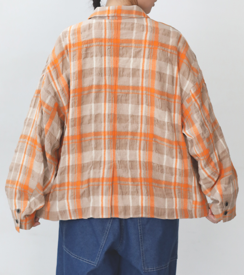 ICHI Antiquites イチ アンティークス タータンチェックジャケット