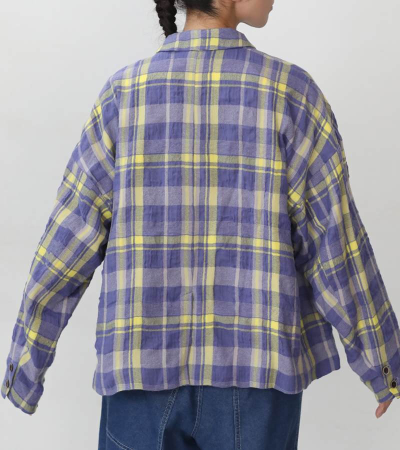 ICHI Antiquites イチ アンティークス タータンチェックジャケット