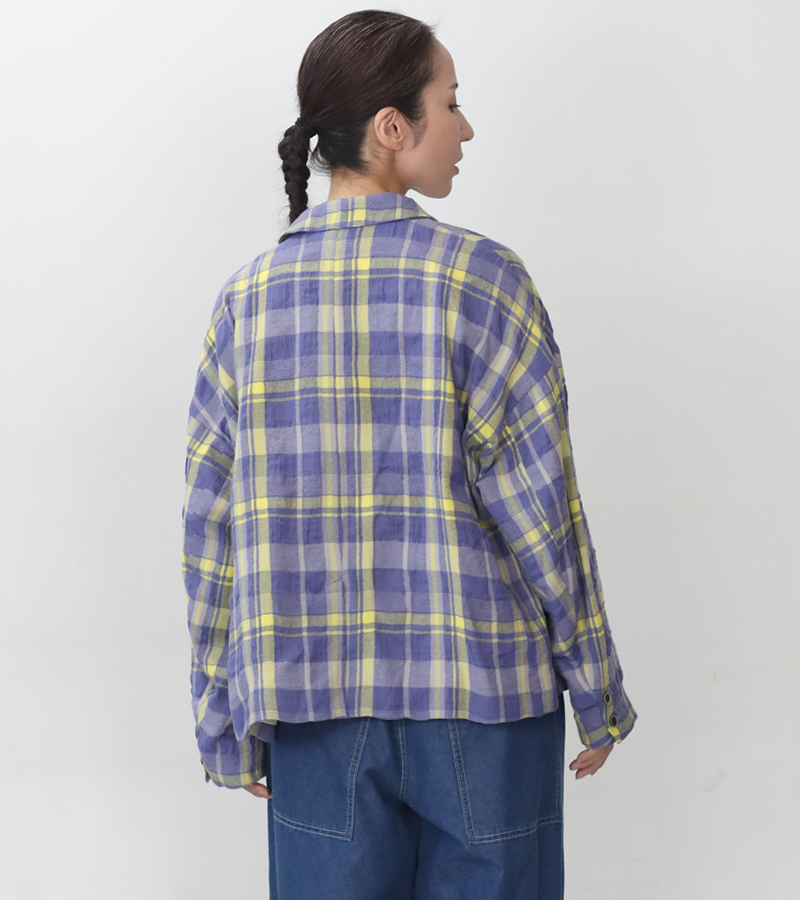 ICHI Antiquites イチ アンティークス タータンチェックジャケット