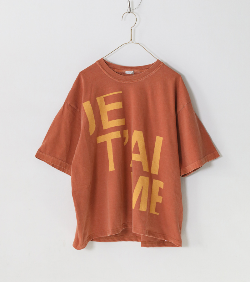 【ichi(イチ)】ピグメントTシャツ ICHI, イチ, 241254,ピグメントダイTシャツ