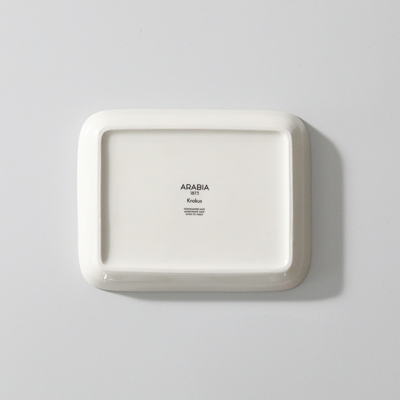 アラビア　カイフランク　Gモデル　国鉄食堂車用ホワイトスクエアプレート　皿　2枚 TY Square Plate White｜プレート・平皿｜1616 / arita japan - graf