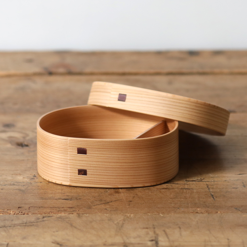 大館曲げわっぱ あすか弁当箱 曲げわっぱ弁当箱 600ml 1段 お弁当箱