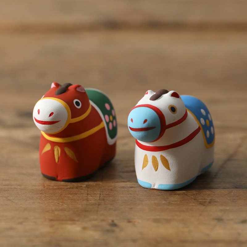 中川政七商店 招福干支みくじ 午 午年 馬 2026年 陶製 縁起物 金運