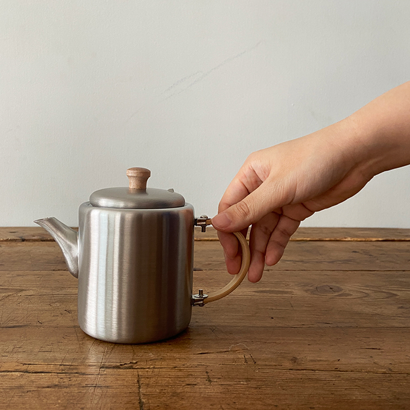 工房アイザワ ストレートポット 横手 急須 ティーポット 出汁入れ