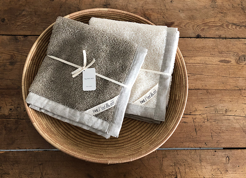 fog linen work（フォグリネンワーク） リネン マッサージバスマット