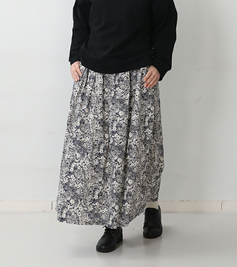 楽天市場】＜春物セール＞ICHI Antiquite's リネン花柄プリント