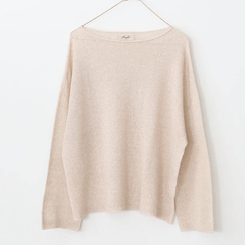 ICHI Antiquites ICHI Antiquite's イチアンティークス 綿麻ニットプル