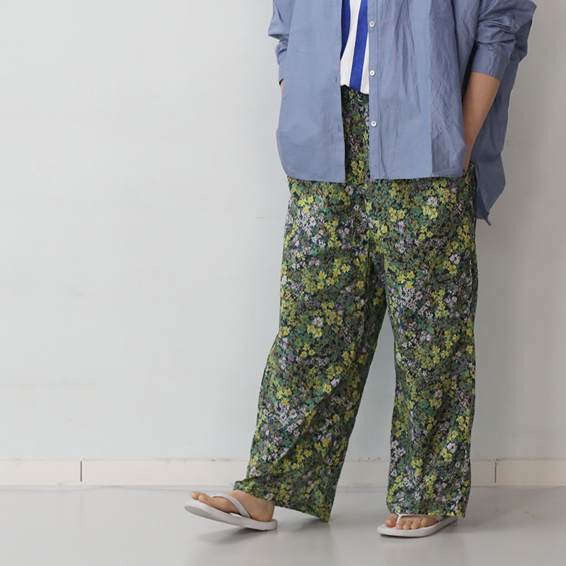 ichi Antiquités ブロックチェック パンツ イージー ウエストゴム Ichi antiquites イチアンティークス チェック パンツ 新品