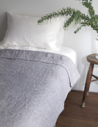 fog linen work フォグリネンワーク 布団カバー ダブル ✳︎おまけ有 fog linen work（フォグリネンワーク） リネン シャンブレー