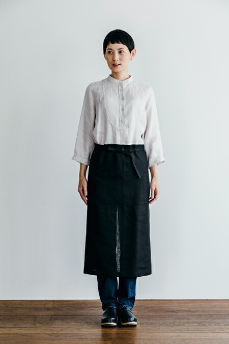 fog linen work（フォグリネンワーク） リネン ギャルソンエプロン