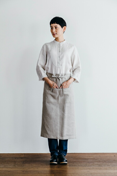 fog linen work（フォグリネンワーク） リネン ギャルソンエプロン