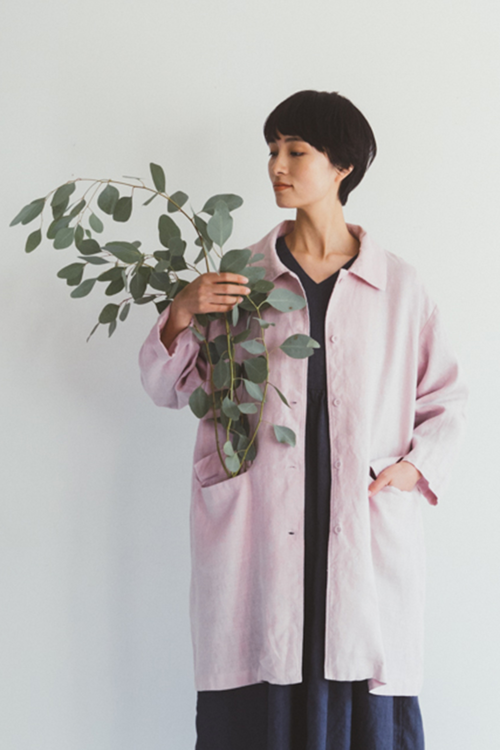 オリジナル fog ローズ ルイーザジャケット フォグリネンワーク work linen ジャケット・アウター