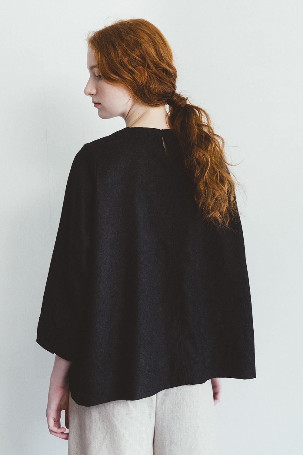 fog linen work フォグリネンワーク スイ トップ ウールリネン