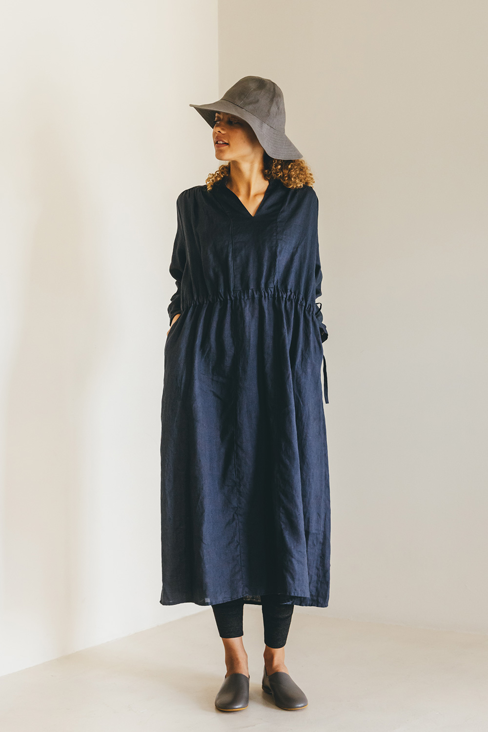 fog linen work フォグリネンワーク アリサ ワンピース アル