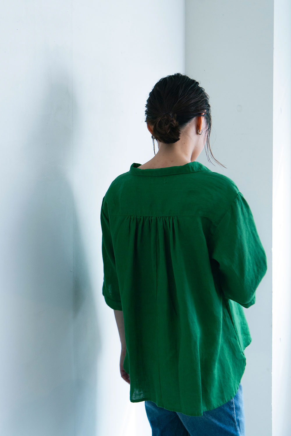 fog linen work フォグリネンワーク イーナ トップ ヴェールエコッセ 半袖 シャツ ブラウス プルオーバー 2025 ミッドサマー 楽天市場】入荷 fog linen work フォグリネンワーク イーナ