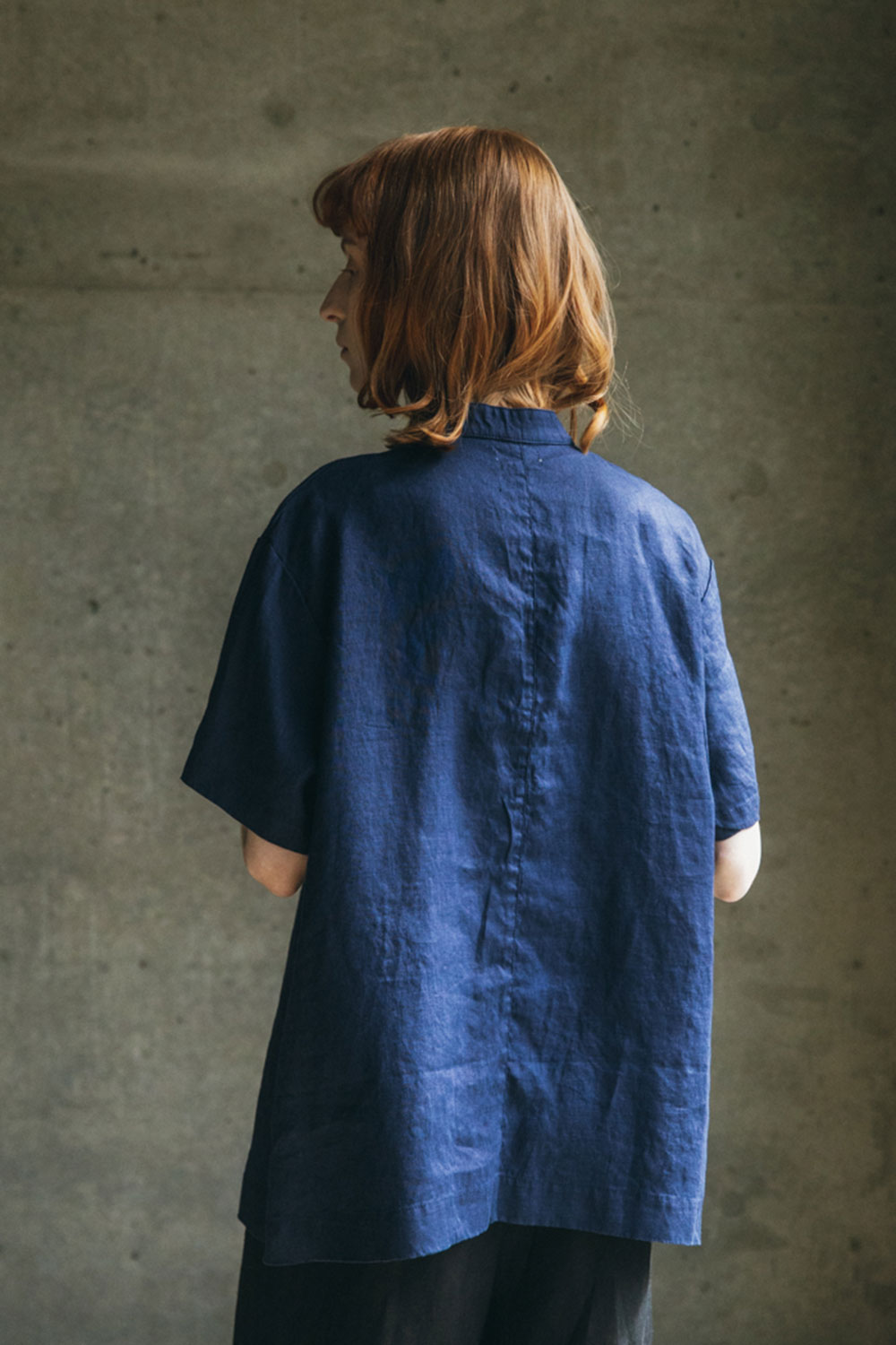 美品 Fog linen work ボウタイ リネン ブラウス M ネイビー 楽天市場】即納 fog linen work フォグリネンワーク アニヤ