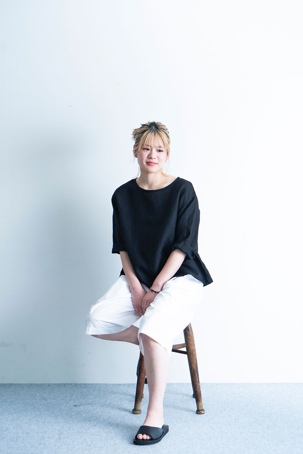 ジェニトップ ターコイズ – fog linen work｜フォグリネンワーク