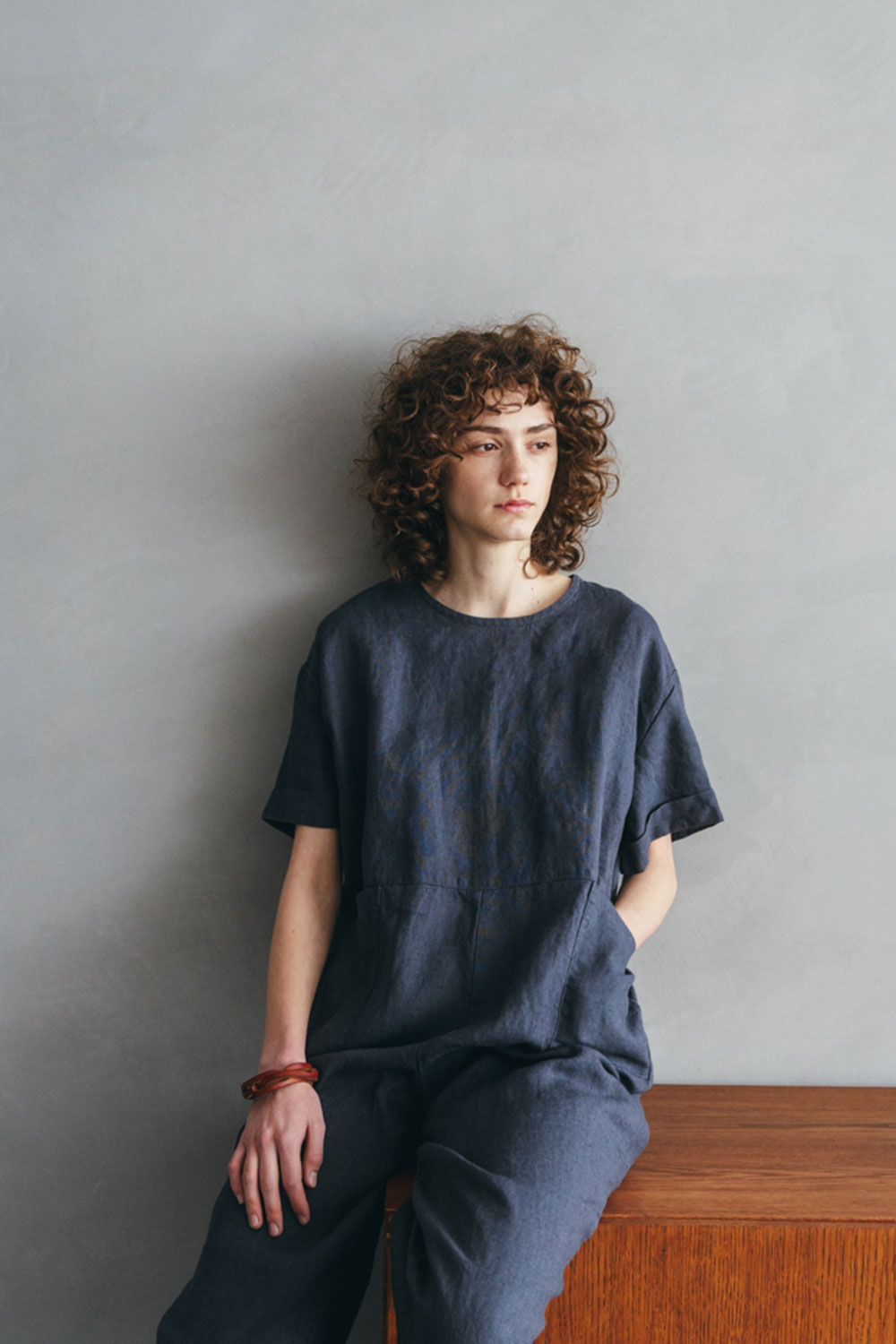 fog linen work フォグリネンワーク ルミ ジャンプスーツ