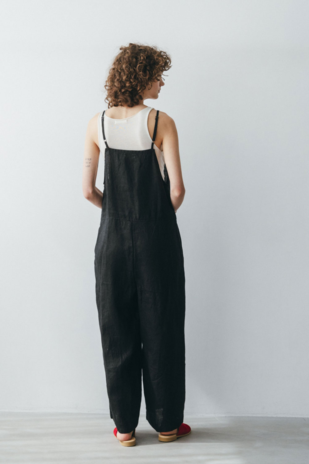 【美品】フォグリネンワーク リネン サロペット オーバーオール 楽天市場】fog linen work サブリーナ サロペット ブラック