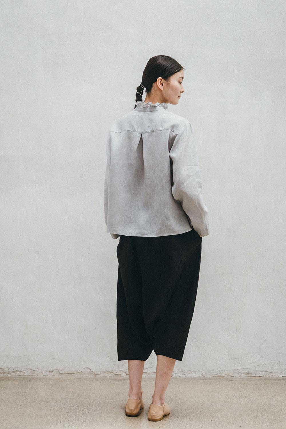 fog linen work（フォグリネンワーク） アラベラ トップ ピジョン