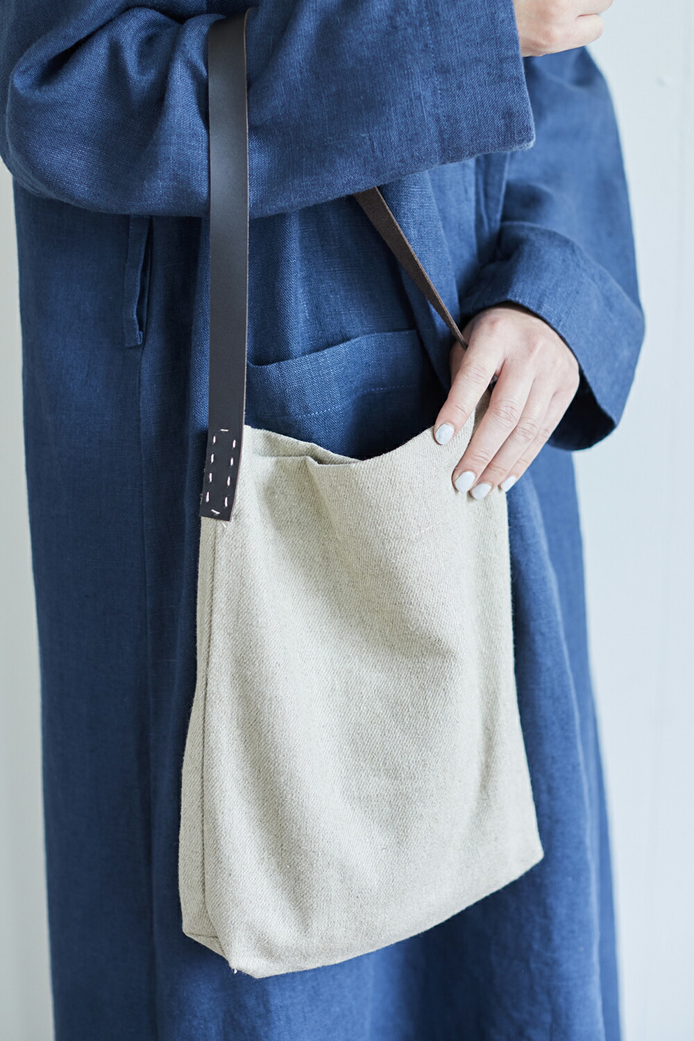 fog linen work（フォグリネンワーク） エリー ワンハンドルバッグ