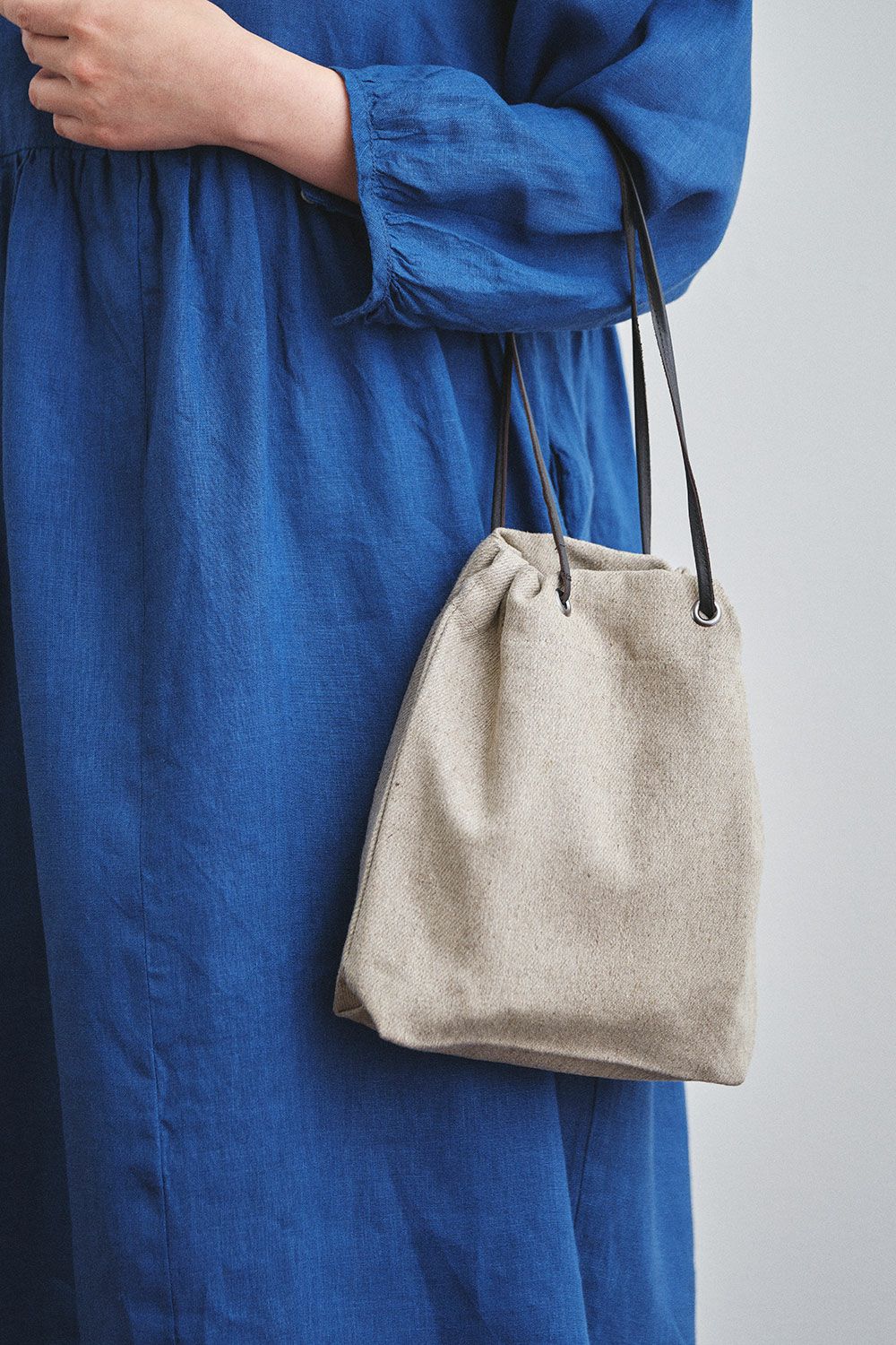 ショルダーバック　リネン　Ⅳ　少し小さ目 楽天市場】リネンハンプミドルショルダーバッグ 送料無料 奈良 蚊帳 麻