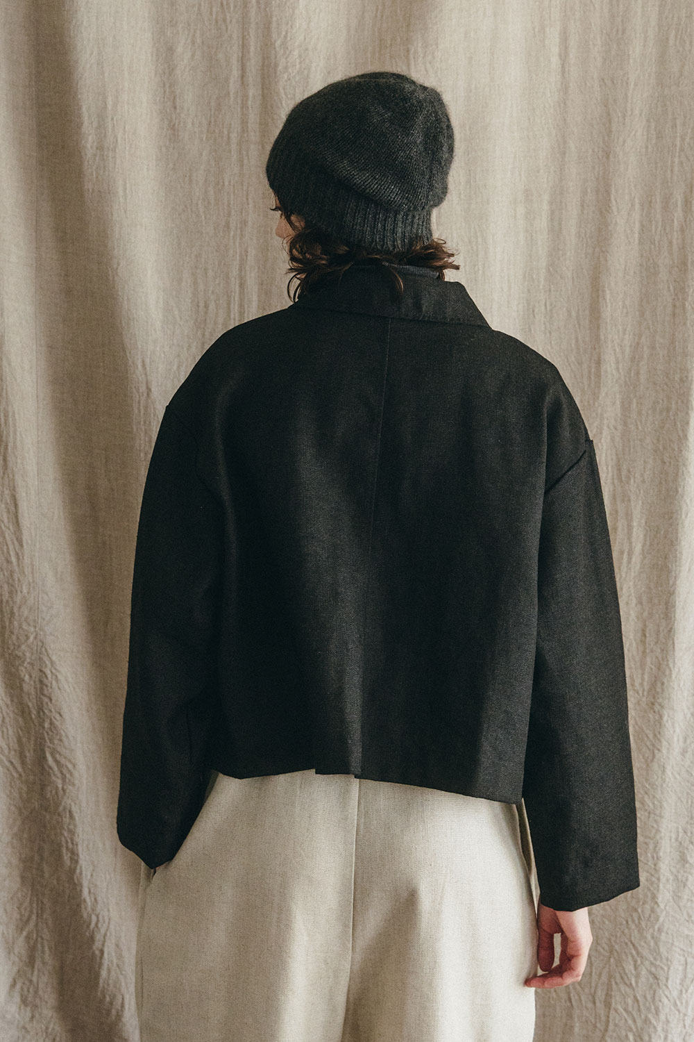 fog linen work（フォグリネンワーク） リリヤ ショートジャケット