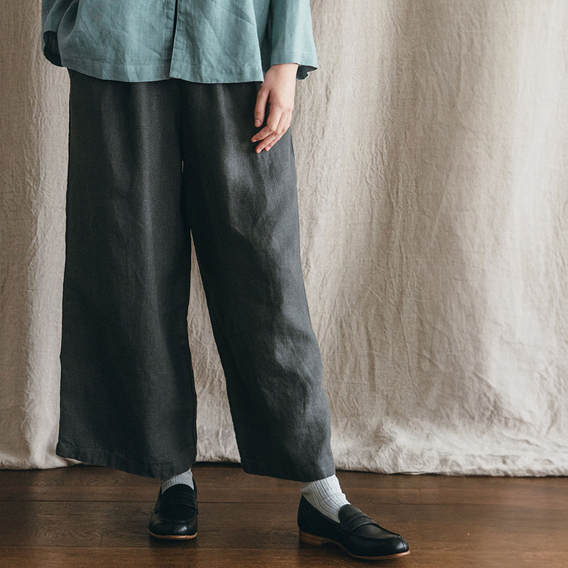 fog linen work（フォグリネンワーク） アルニス ワイドパンツ