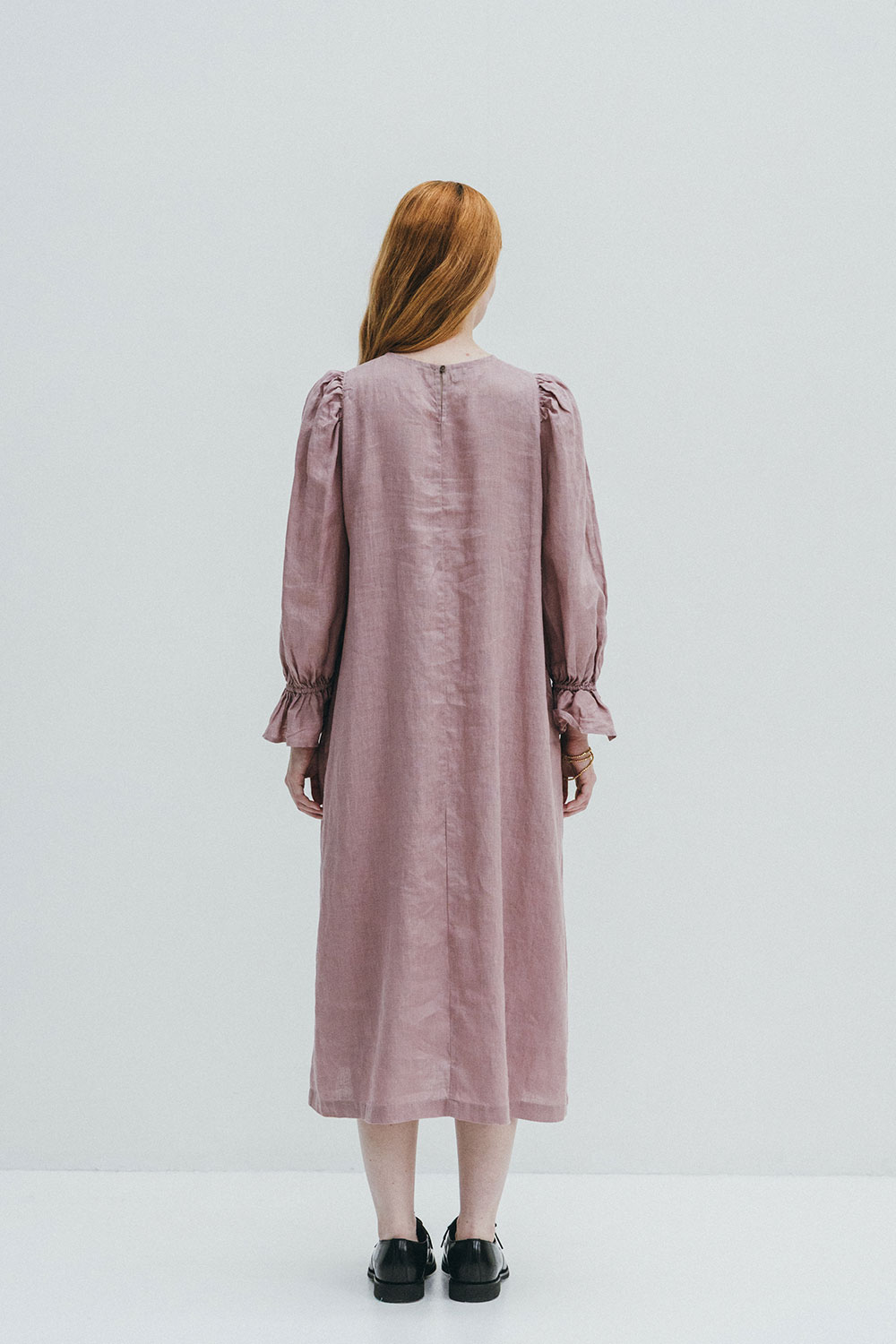 fog linen work（フォグリネンワーク） ニッキー ワンピース ローズ